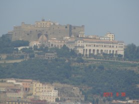Leaving Naple, Italy behind as we travel to Capri
